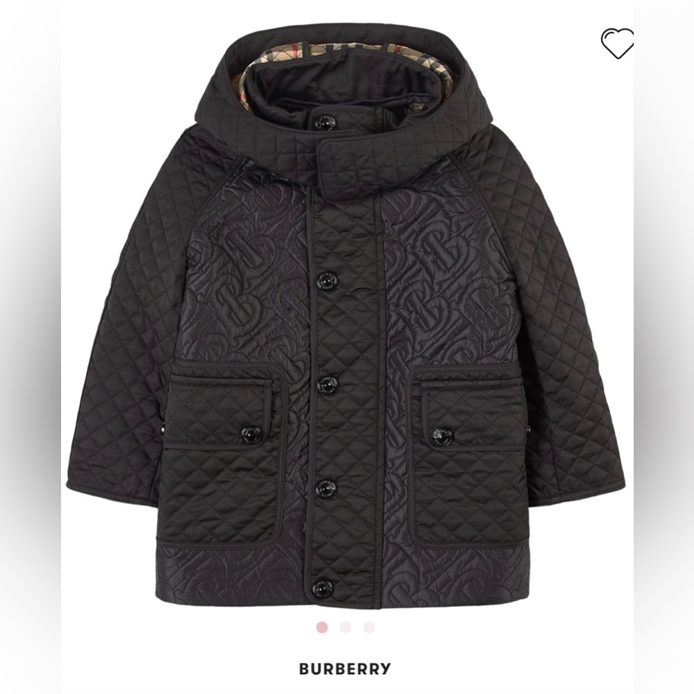 Burberry Gabriel Mono Quilted Jacket